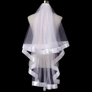 Bridal veil wedding double layer ribbon, Beautiful